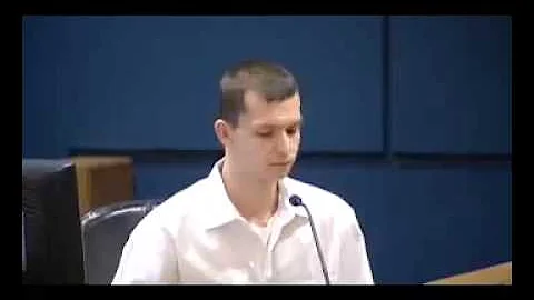 Raw Video: Austin Meyers' statement to jury before...