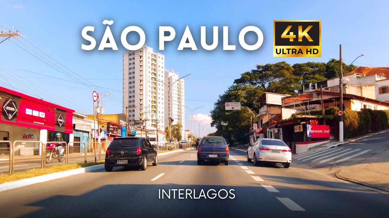 🇧🇷 Interlagos, Zona Sul de São Paulo 4K