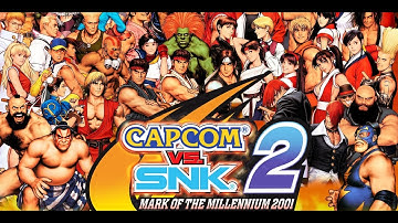 Capcom Vs SNK 2: EO Online Match Test (Dolphin Emulator)