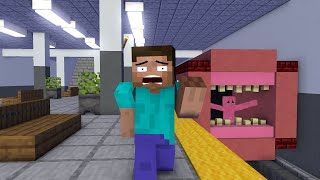 TRAIN EATER!!! IN MINECRAFT ANIMATION!!!