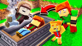 MON PETIT FRÈRE EST MORT sur MINECRAFT ☠️ !! Le pauvre GARRY !