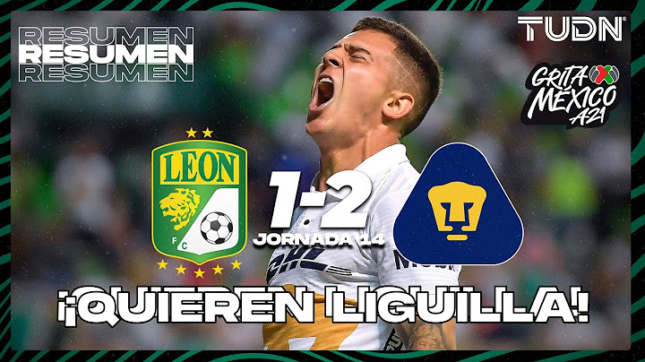 Highlights and goals | León 1-2 Pumas | Mexico BBVA Premier League 2021 - Matchday 14 | TUDN
