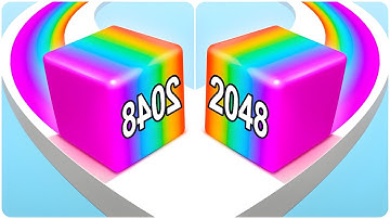 Jelly Run 2048 - All ASMR Gameplay, New Update