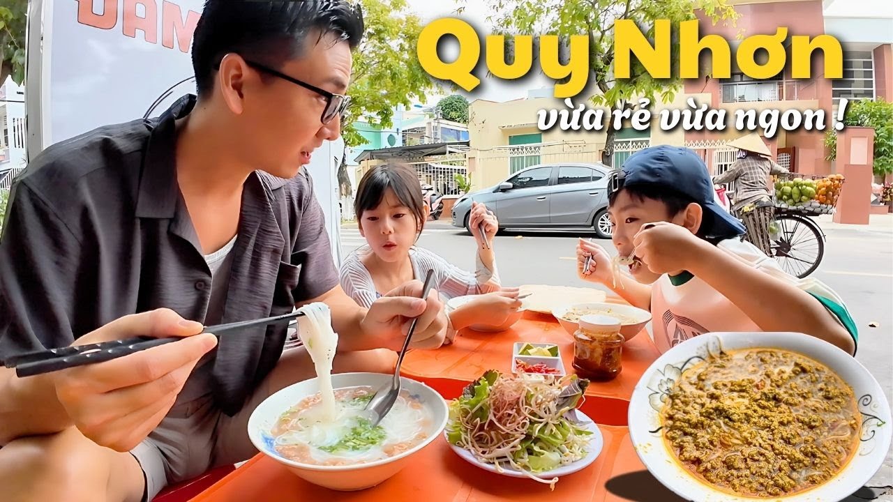 Hà Nội mà có món này thì tuyệt biết bao! Bữa sáng cực kỳ rẻ và ngon ở Quy Nhơn