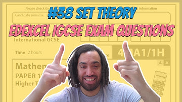 #38 Set Theory - Edexcel IGCSE Exam Questions