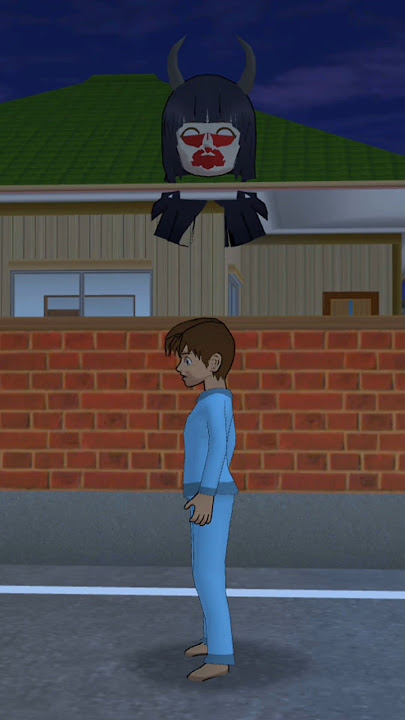 Ada hantu di teras depan 😯#sakuraschoolsimulator #shortvideo #viralvideo #sakura