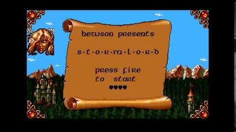 "Stormlord" menu music, Atari ST