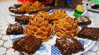 БЕЗ ВЫПЕЧКИ быстрые Новогодние ДЕСЕРТЫ.Шишки из ХЛОПЬЕВ и Шоколадные Пряники за 10 минут.2020 БЕЗ ВЫПЕЧКИ быстрые Новогодние ДЕСЕРТЫ.Шишки из ХЛОПЬЕВ и Шоколадные Пряники за 10 минут.2020