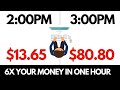 How To 6X Your Income In 1 Hour Without Working | Make Money Online