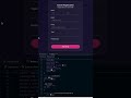 HTML & CSS Form Project —Event Registration Page Design from Scratch#shorts #tech #coding #html #css