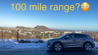 Audi Q4 E-Tron 40 worst case winter range