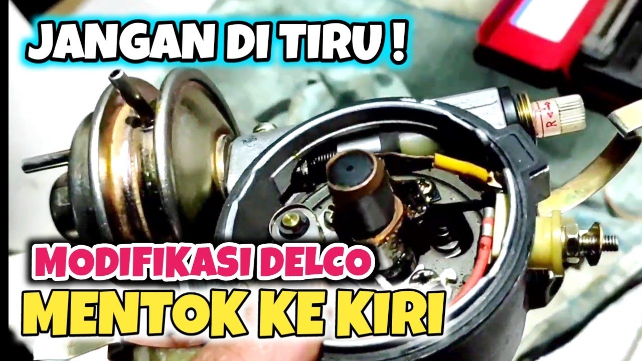 ( Jangan Ditiru ! ) Modifikasi Delco Yang Mentok Kekiri