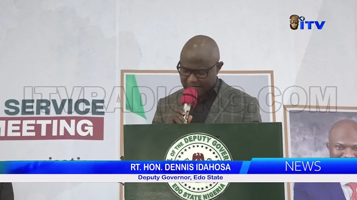 Edo Deputy Governor, Rt. Hon. Dennis Idahosa, Pledges Government’s Support For State Civil Servants