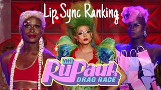 RuPaul's Drag Race Season 13 - Lip Sync Ranking