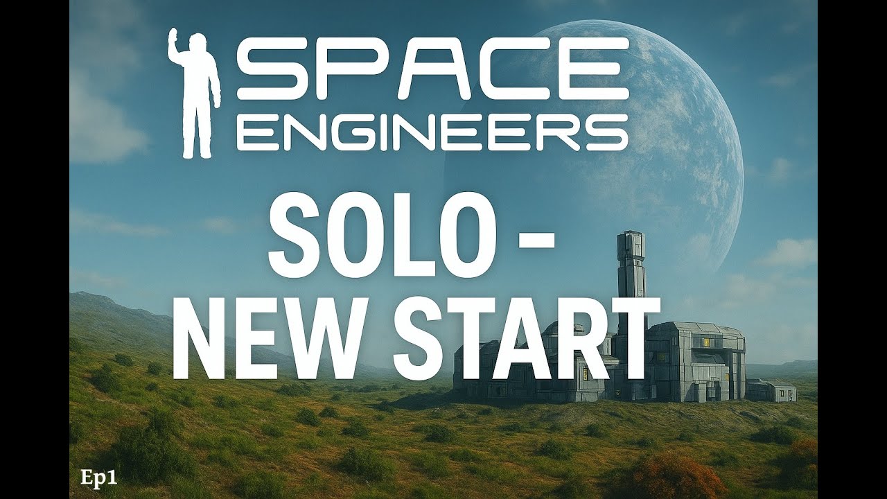Space Engineers (Earth-Like start) Ep1 - Solo Play - YouTube