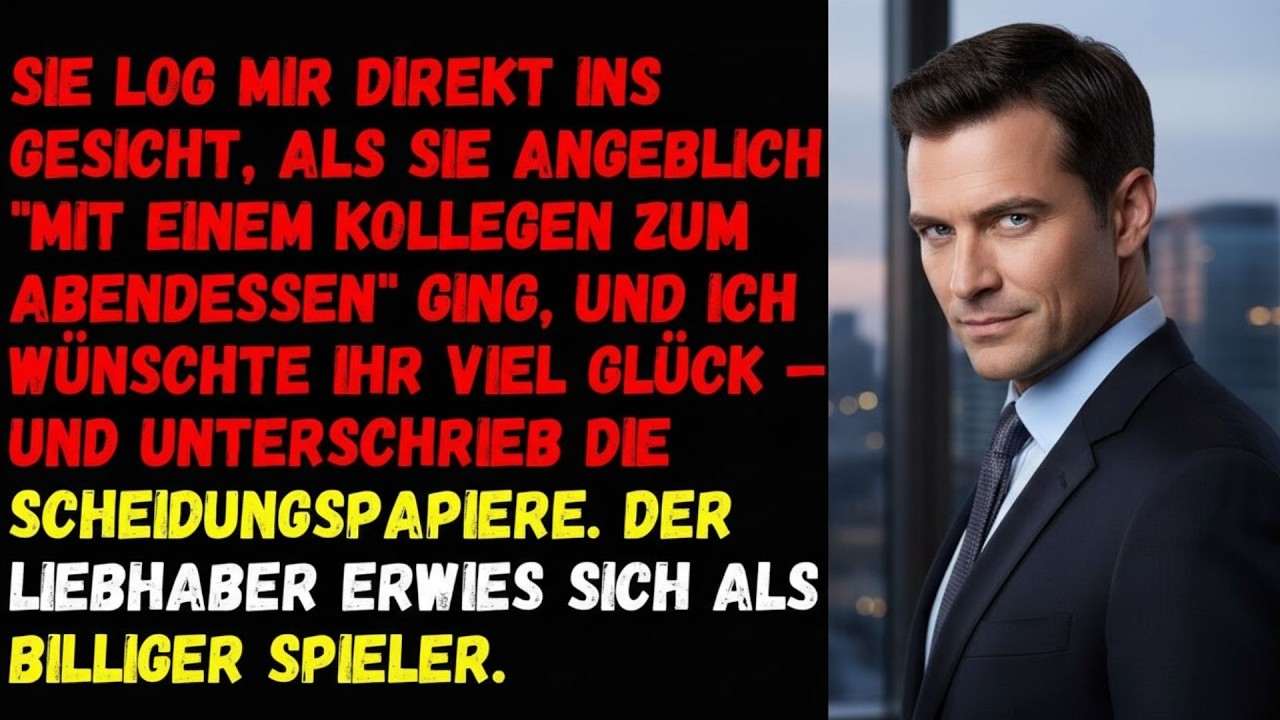 🦋Sie log mir direkt ins Gesicht, als sie angeblich  mit einem Kollegen zum Abendessen  ging🦋