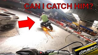 FirstTime on a Pitbike: Chasing My Friend! with | Ride2Slide | Kartbahn Bous 2024 #3
