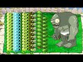 Plants vs Zombies Battlez All Pea PVZ,Cattail vs Gargantuar Zombies