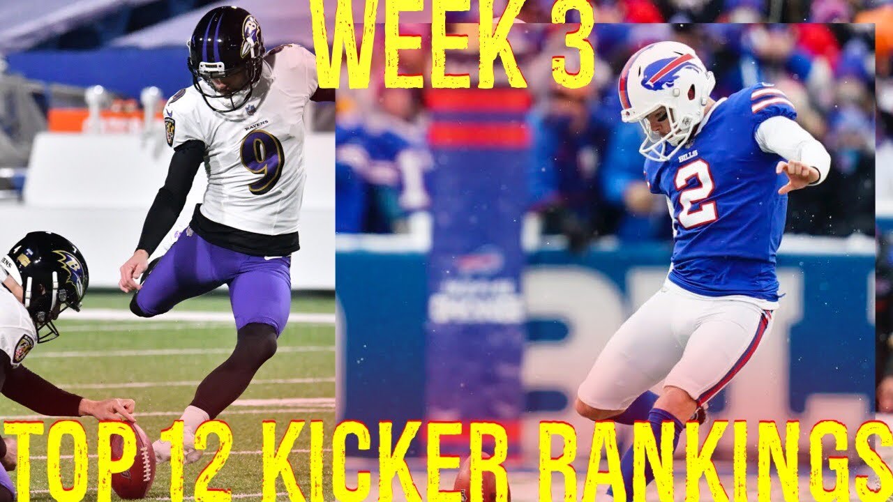 Fantasy Football Week 3 Rankings: Kickers