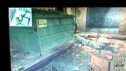 How to get in the dumpster in Bootleg MW3