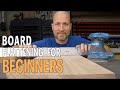 Board Flattening with a Random Orbital Sander
