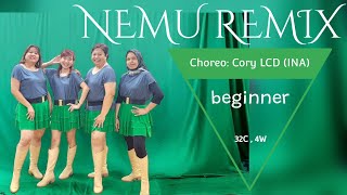 Nemu Remix  Line Dance  Choreo Cory Lcd ina  October 2023