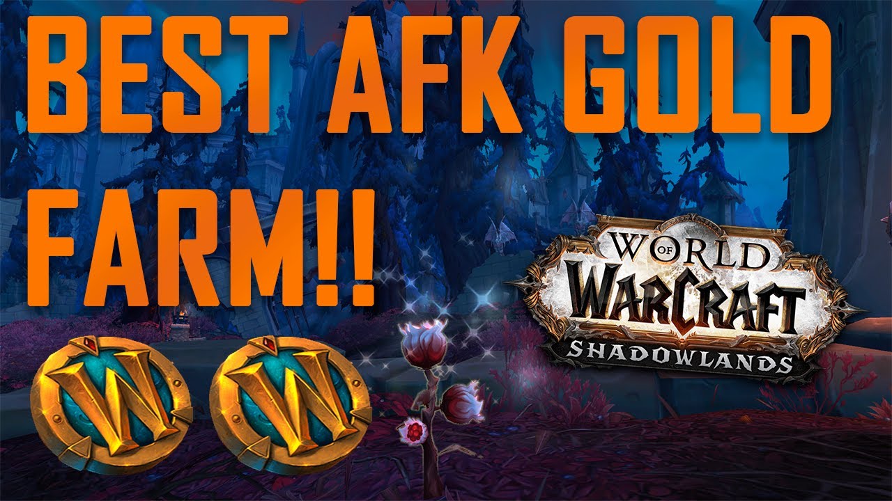 THE BEST AFK GOLD FARM IN SHADOWLANDS! (Widowbloom Farm) YouTube