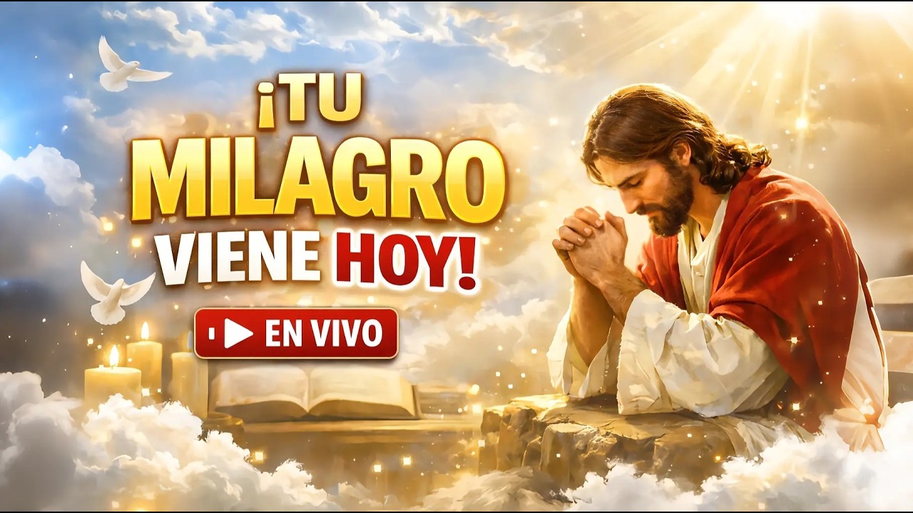 🔴 ORACIÓN PODEROSA EN VIVO – DIOS VA A CAMBIAR TU VIDA HOY #fe #salmo # ...