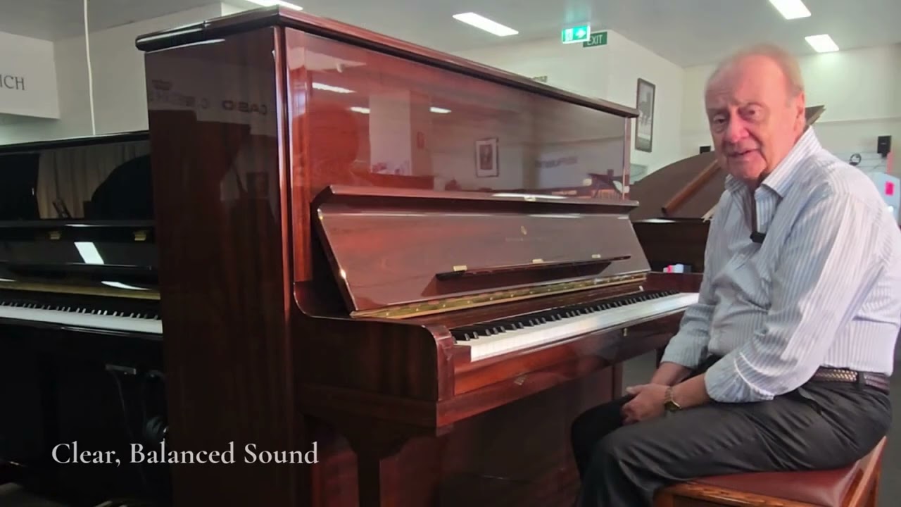 Steinway Model K 1989 – Upright Piano with Deep Sound