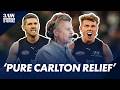 Our call of the FRANTIC final minutes as Carlton survives DISASTER | 3AW Football