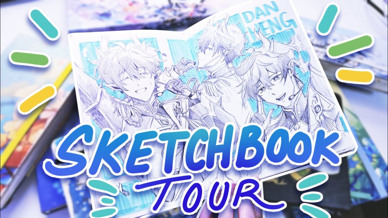IT'S A SKETCHBOOK TOUR!✨ Sept2025 ~ Jan2026