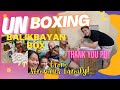 Unboxing balikbayan box  balikbayan box from usa  thank you sommers family
