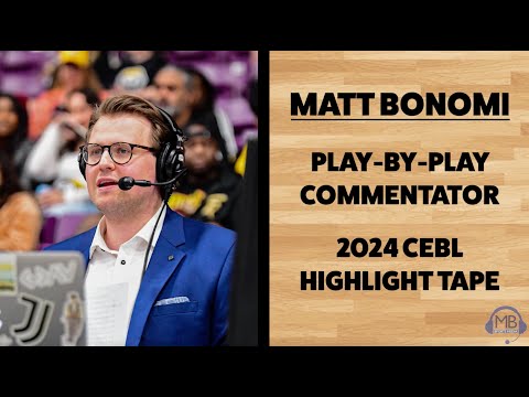 2024 CEBL Play-By-Play Highlight Tape
