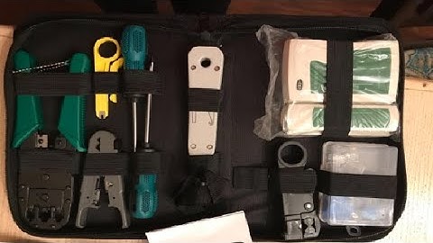 Gaobige Network Tool Kit, RJ45 Crimper Tool Kit Review, Affordable for the average home user