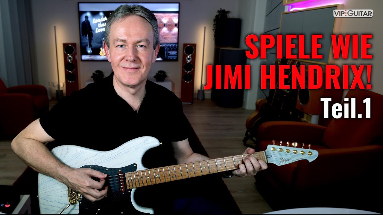 Spiele wie Jimi Hendrix – Riffs & Licks | Teil 1 (Live)