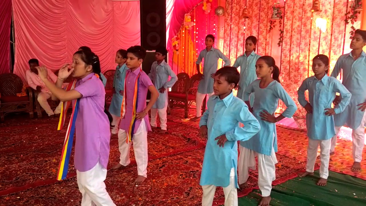 Hum bhart ke adivasi bhart desh hamara hai by pawan dravid and rakesh rahi dance  anjali Sahil group