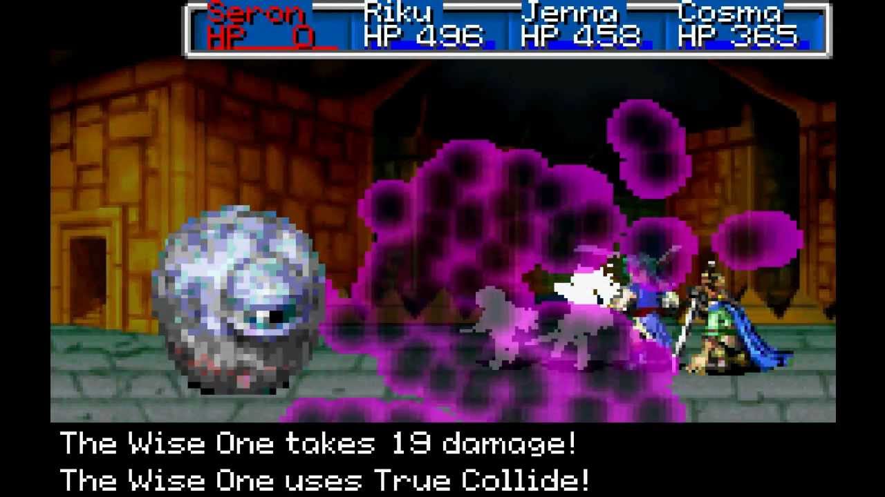Golden Sun The Lost Age (Hacked) Boss Battle: The Wise One