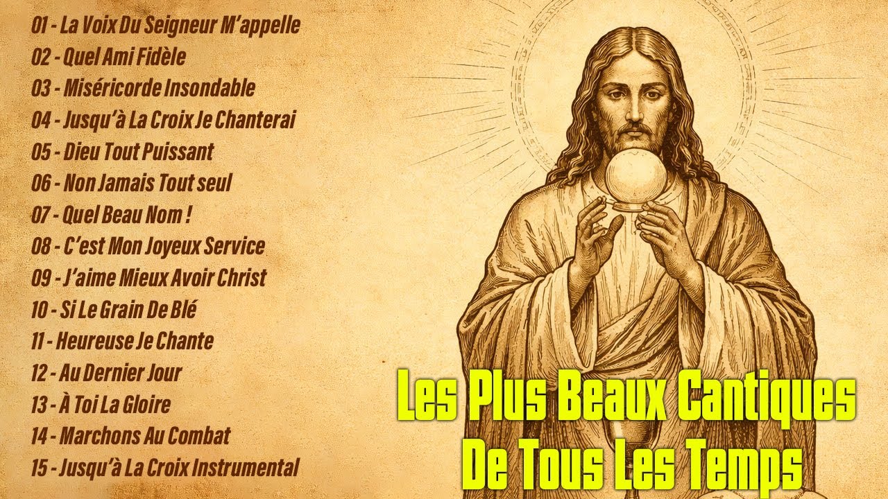 Les plus beaux Cantiques de tous les temps - La Voix Du Seigneur M’appelle , Quel Ami Fidèle...
