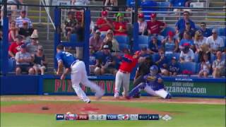MLB Spring Training Televised Homers (02-23-2018)