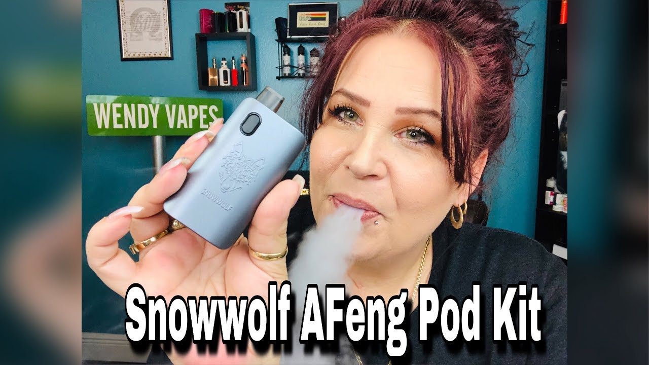 Sigelei Snowwolf AFeng Pod Kit | 18650 External Battery