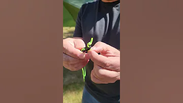 How To Use Tent Line Tensioners 