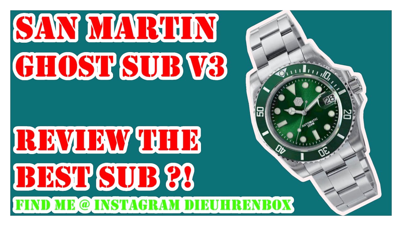 rolex submariner san martin submariner v3