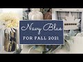 Navy Blue Fall Decor/DIY Home Decor