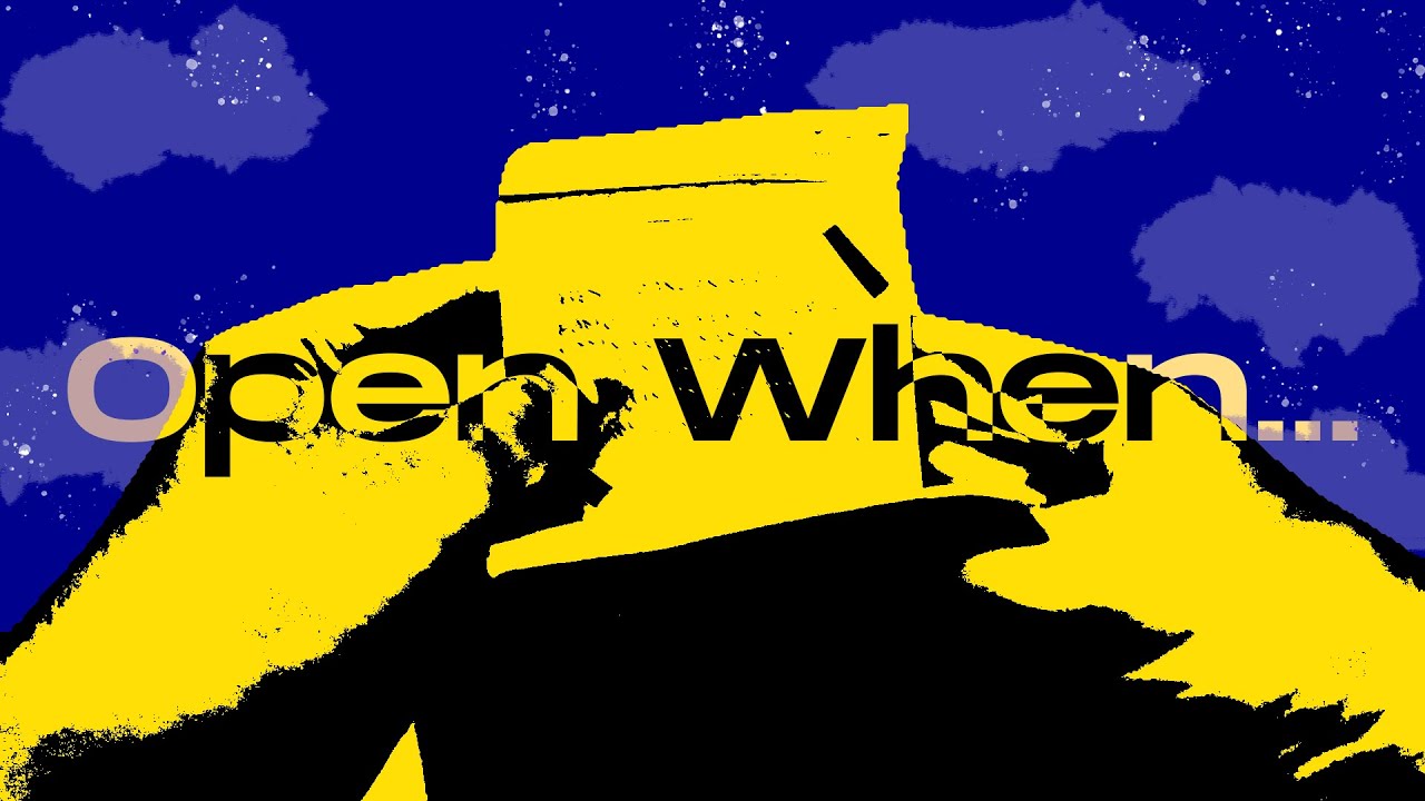 Watch Open When... (Lyric Visualizer) on YouTube Watch Open When... (Lyric Visualizer) on YouTube