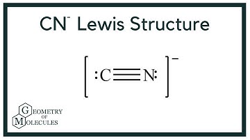 CN- Lewis Structure (Cyanide)