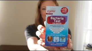 Leaping Lynx Bacteria Water Test Unboxing