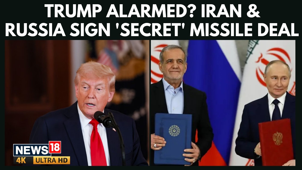 BREAKING: Iran & Russia Sign Secret €500M Missile Deal, Trump & US on Alert | Nuclear Deal | 4K