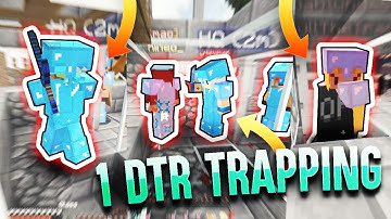 TRAPPING HUGE FACTIONS WHILE WE ARE 1 DTR... *INTENSE* | Minecraft HCF