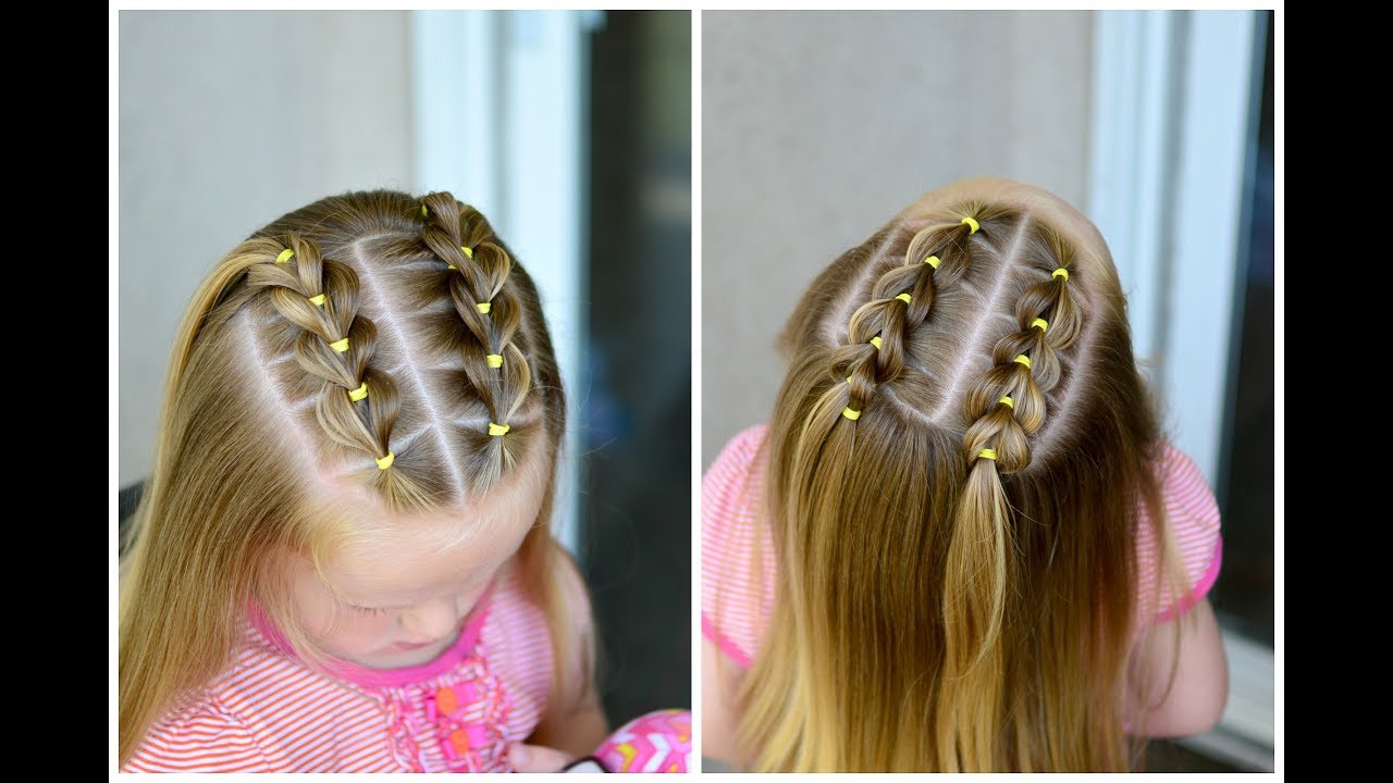 Perfect For School Weddings Dance Class And Beyond This Collection Of 15 Easy Brai Toddler Hairstyles Girl Easy Toddler Hairstyles Easy Hairstyles For Kids