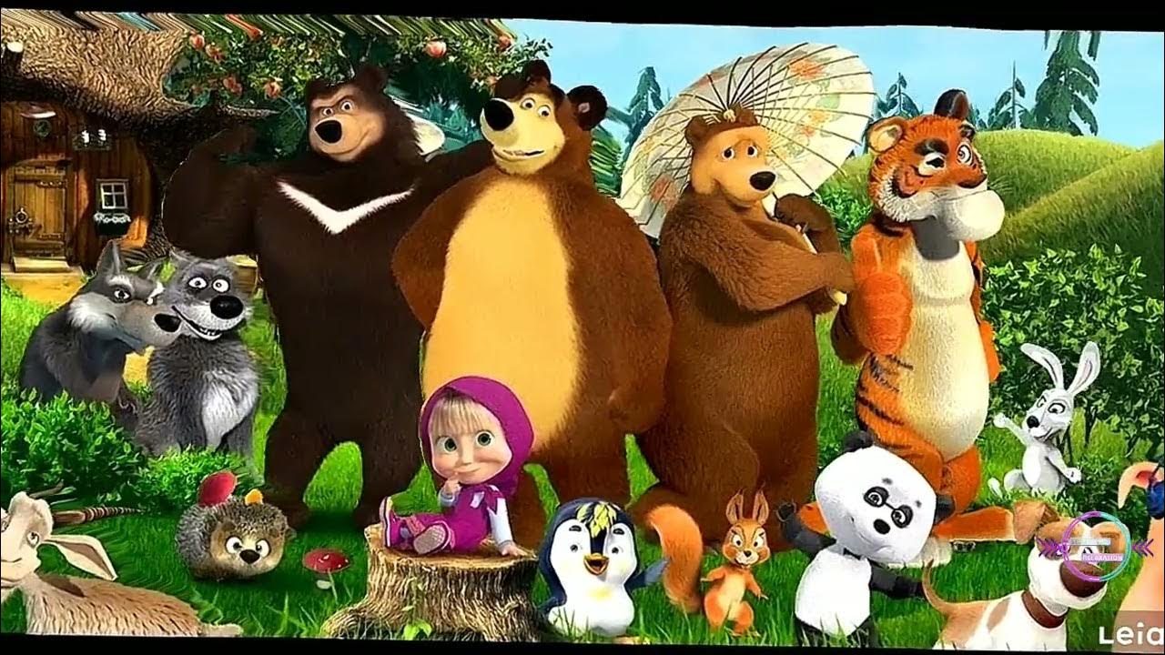 медведь с мультика маша и медведь. маша с мультика маша и медведь. заставка дети. ловись, рыбка. маша и медведь одуванчики новые.